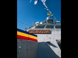 Corveta „Contraamiral August Roman” – 261 a intrat în serviciul Forțelor Navale Române Foto:Laurențiu Turoi