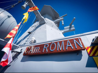 Corveta „Contraamiral August Roman” – 261 a intrat în serviciul Forțelor Navale Române Foto:Laurențiu Turoi