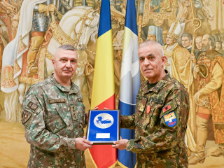 Conferire Emblemă de Onoare a Statului Major al Apărării Foto:Alexandru Badea