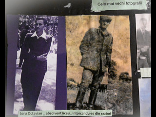 Înmânarea Emblemei de Onoare a Statului Major al Apărării generalului în retragere Octavian Leru Foto:Alexandru Badea