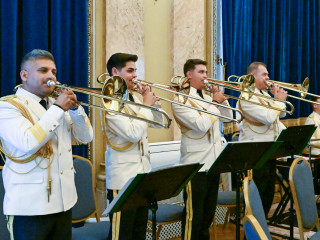 Ceremonie aniversare Muzici Militare la Cercul Militar Național  Foto:Alexandru Badea