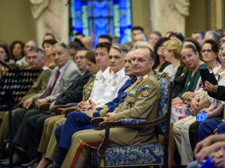 Ceremonie aniversare Muzici Militare la Cercul Militar Național  Foto:Alexandru Badea