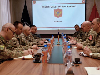 Șeful Apărării, vizită oficială în Muntenegru Foto:Defence Staff Montenegro