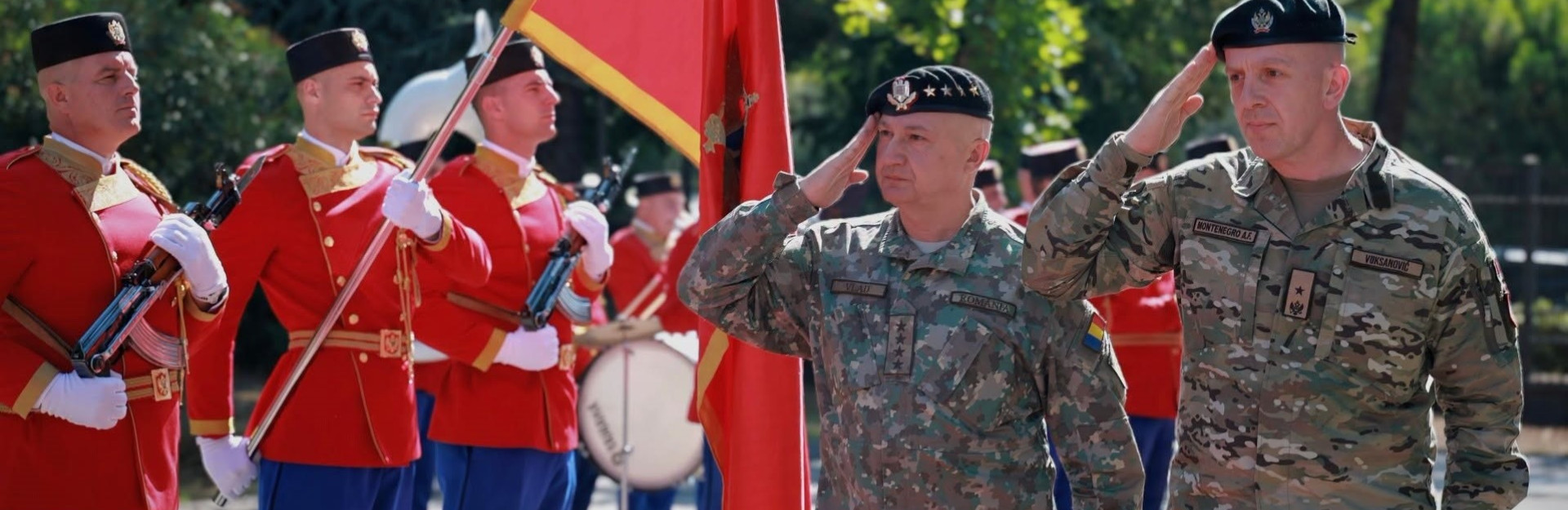 Șeful Apărării, vizită oficială în Muntenegru