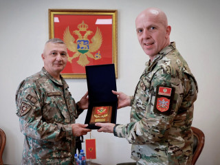 Șeful Apărării, vizită oficială în Muntenegru Foto:Defence Staff Montenegro