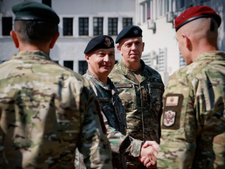 Șeful Apărării, vizită oficială în Muntenegru Foto:Defence Staff Montenegro