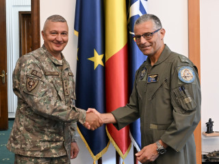 Al doilea Comandant Operațional al Forțelor Armate Portugheze în vizită la Statului Major al Apărării  Foto:Alexandru Badea