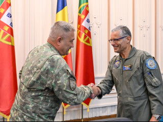 Al doilea Comandant Operațional al Forțelor Armate Portugheze în vizită la Statului Major al Apărării  Foto:Alexandru Badea