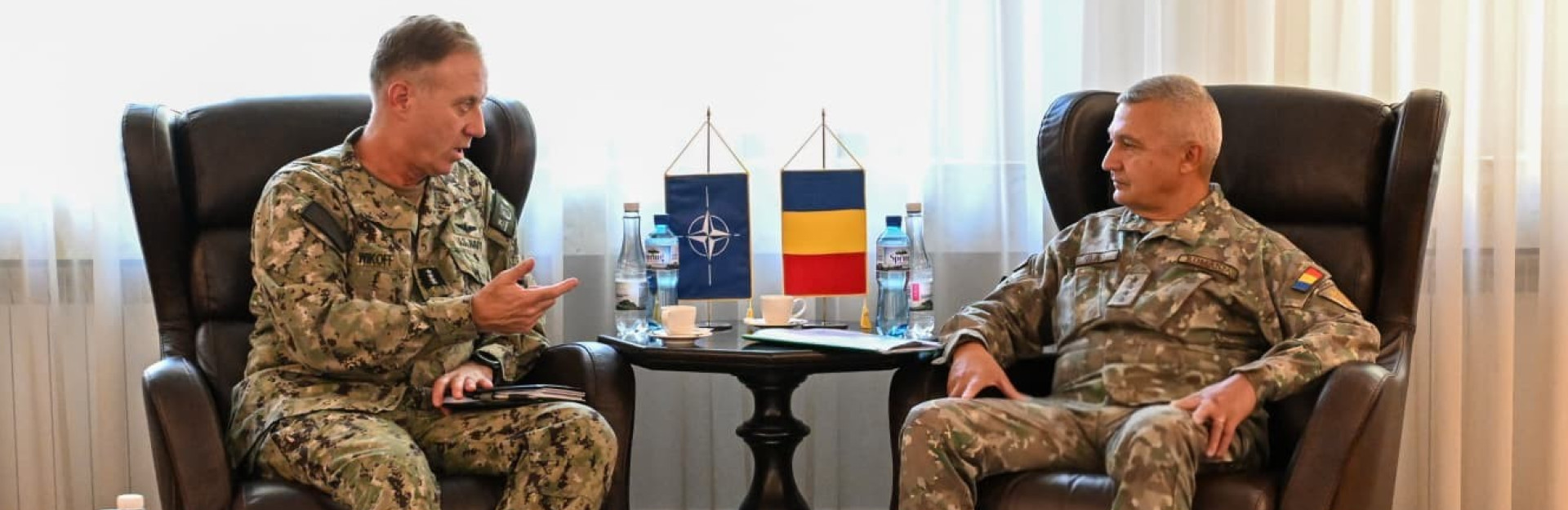 Întâlnirea dintre generalul  Gheorghiță Vlad și amiralul George M. Wikoff