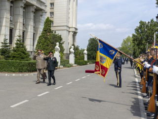 Întrevederea șefului Statului Major al Apărării cu omologul canadian Foto:SMAp - Laurențiu Turoi