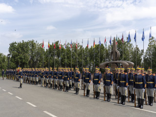 Întrevederea șefului Statului Major al Apărării cu omologul canadian Foto:SMAp - Laurențiu Turoi