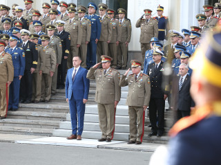 Ziua SMAp sărbătorită la sediul MApN Foto:Valentin Ciobârcă