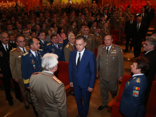 Ziua SMAp sărbătorită la sediul MApN Foto:Valentin Ciobârcă