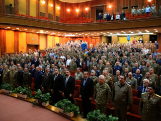 Ceremonie dedicată memoriei plutonierului Alexandru Orosz Foto:Valentin Ciobârcă