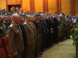 Ceremonie dedicată memoriei plutonierului Alexandru Orosz Foto:Valentin Ciobârcă