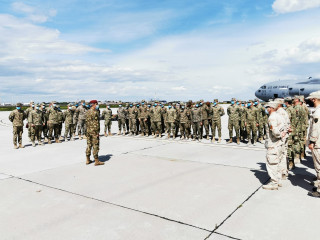 Sosire militari Afganistan <br/> Foto: Bianca Neagu/MApN