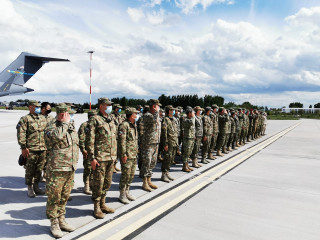 Sosire militari Afganistan  <br/> Foto: Bianca Neagu/MApN