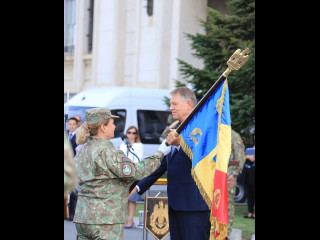 Ceremonie înmânare Drapel de luptă Spitalului Universitar de Urgență Militar Central_2 Foto:Laurențiu Turoi
