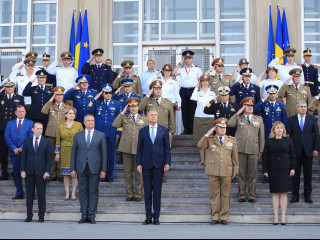 Ceremonie înmânare Drapel de luptă Spitalului Universitar de Urgență Militar Central_3 Foto:Laurențiu Turoi