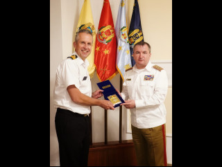 Intalnirea sef SMAp cu comandantul MARCOM 6 Foto:Laurențiu Turoi